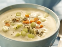 Чаудер: Американский суп из морепродуктов