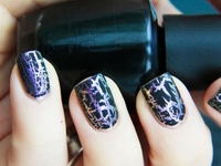 Модный маникюр в стиле граффити