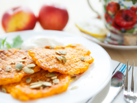 Тыквенные оладьи с сыром: Как приготовить