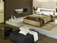 Какая кровать визуально увеличит пространство спальни?