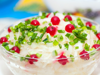 Квашеная капуста с клюквой и тмином