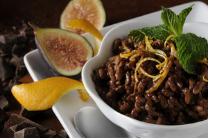 Шоколадное ризотто от Голого повара (ВИДЕО)