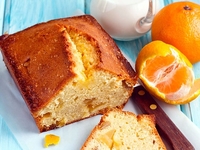 Имбирный кекс с мандариновой пропиткой