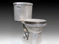 Унитаз за $130 000: Японцы использовали камни Swarovski