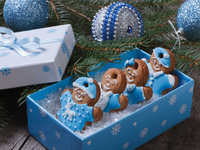 Готовим новогодние пряники: Имбирные человечки