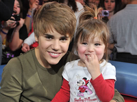 Джастин Бибер довел свою младшую сестренку до слез