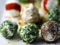 Сырные шарики из брынзы