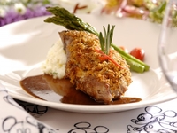 Запеченная телятина с грибным соусом от Юлии Высоцкой