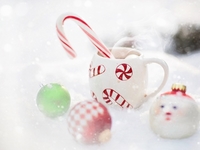 Рождественский молочный грог