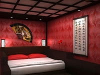 15 спален в японском стиле и комплекты белья в восточном колорите