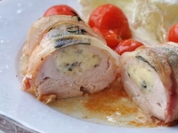 Куриные рулетики с сыром