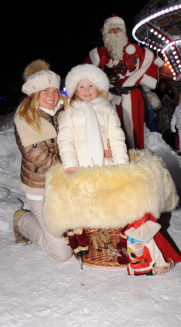 Глюкоза провела праздники с семьей, катаясь на лыжах