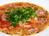 Как приготовить настоящий суп харчо