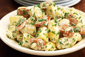 Как приготовить грибной салат с картофелем (ВИДЕО)