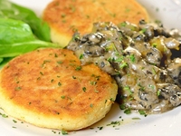 Несладкие сырники из творога и картофеля