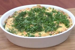 Как приготовить запеканку из мясного фарша с овощами (ВИДЕО)