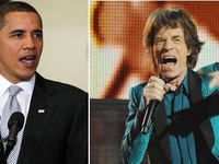 Барак Обама спел вместе с Миком Джаггером