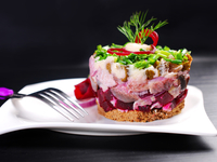 Праздничный салат к 8 марта: Лосось под шубой