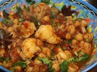 Вегетарианское карри из цветной капусты