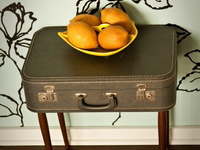 Декор для дома из старых чемоданов