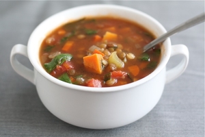 Как приготовить постный картофельный суп (видео)