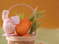 Декор к Пасхе 2012: Забавные кролики и милые цыплята