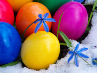 Окрашивание яиц традиционными способами