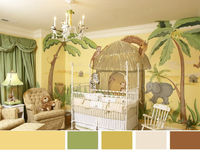 Зов Джунглей: Дизайн комнаты для младенца