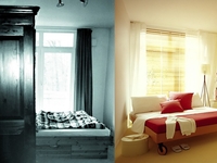 До и после: История обновления спальни для молодой девушки