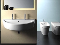 Установка раковины и унитаза