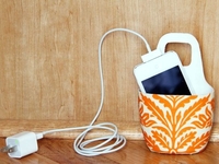 Держатель для мобильного во время зарядки