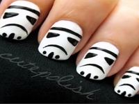 Видео-урок: Маникюр в стиле фильма Звездные войны