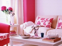 Мечта блондинки: Розовый цвет в интерьере