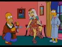 Lady Gaga сменит 18 нарядов в Симпсонах