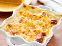 Французская картофельная запеканка с печенью