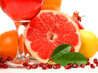 Летний напиток: Цитрусовый фреш с гранатовым соком