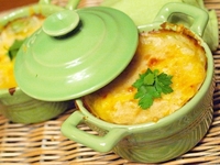 Жюльен с креветками