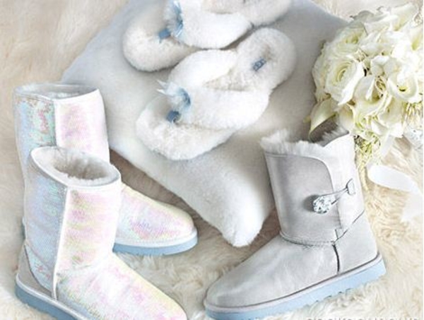 UGG Australia создали мини-коллекцию свадебной обуви