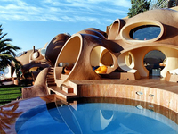 Особняк Пьера Кардена – почти космический корабль