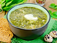 Самый простой рецепт "зеленого" борща