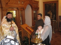 Глюкоза показала фото с крестин младшей дочери