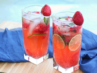 Клубничный мохито