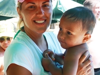 Яна Клочкова показала своего подрастающего сына