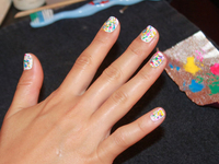 Делаем модный маникюр в стиле граффити