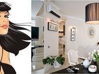 Подробный дизайн квартиры для гламурной девушки