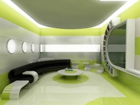 Дизайн интерьера: Футуристический стиль