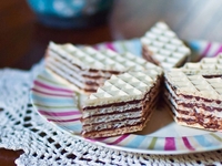 Как приготовить вафельный торт: Полезные советы