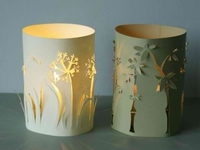 Подсвечник своими руками за 5 минут: Распечатай и вырежи!