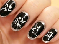 Маникюр в стиле Олимпиады 2012