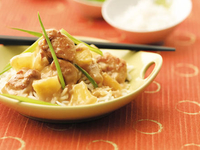 Куриное филе с ананасами: Как приготовить